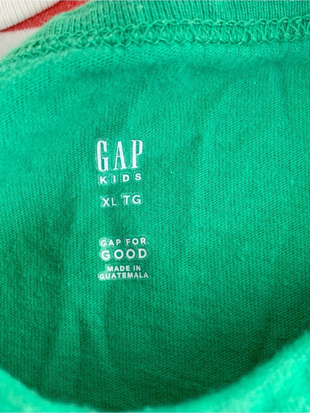 Gap boy's set of 3 short sleeve striped graphic tee crew neck size XL